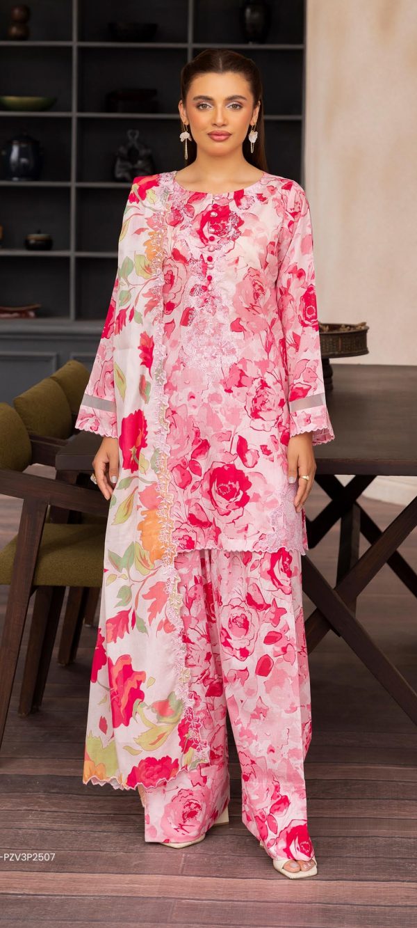 Pakistani cotton chikenkari suits